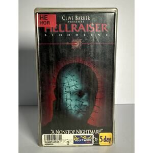 Hellraiser Bloodline Vintage VHS Movie From Hollywood Movie RARE
